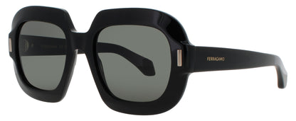 SALVATORE FERRAGAMO SF2068SE Frame BLACK Lens DARK GREY