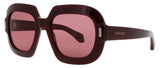 SALVATORE FERRAGAMO SF2068SE Frame BURGUNDY Lens DARK ROSE