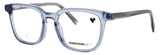 MARCHON M-8517 Frame DENIM CRYSTAL Lens DEMO