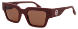 CANADA GOOSE GC25603S Frame MATTE BURGUNDY Lens GREY TINT