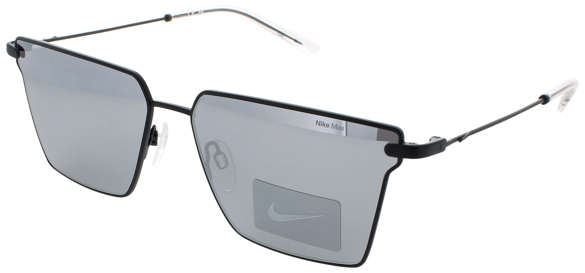 NIKE PURSUIT FLAIR IB3683X Frame MATTE BLACK Lens CHROME MIRROR