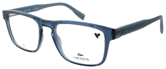 LACOSTE L2972 Frame TRANSPARENT BLUE Lens DEMO