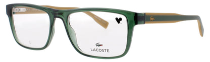 LACOSTE L2973 Frame TRANSPARENT GREEN Lens DEMO