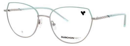 MARCHON M-4030 Frame GUNMETAL / SEAFOAM Lens DEMO