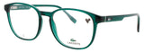LACOSTE L2975 Frame TRANSPARENT GREEN Lens DEMO