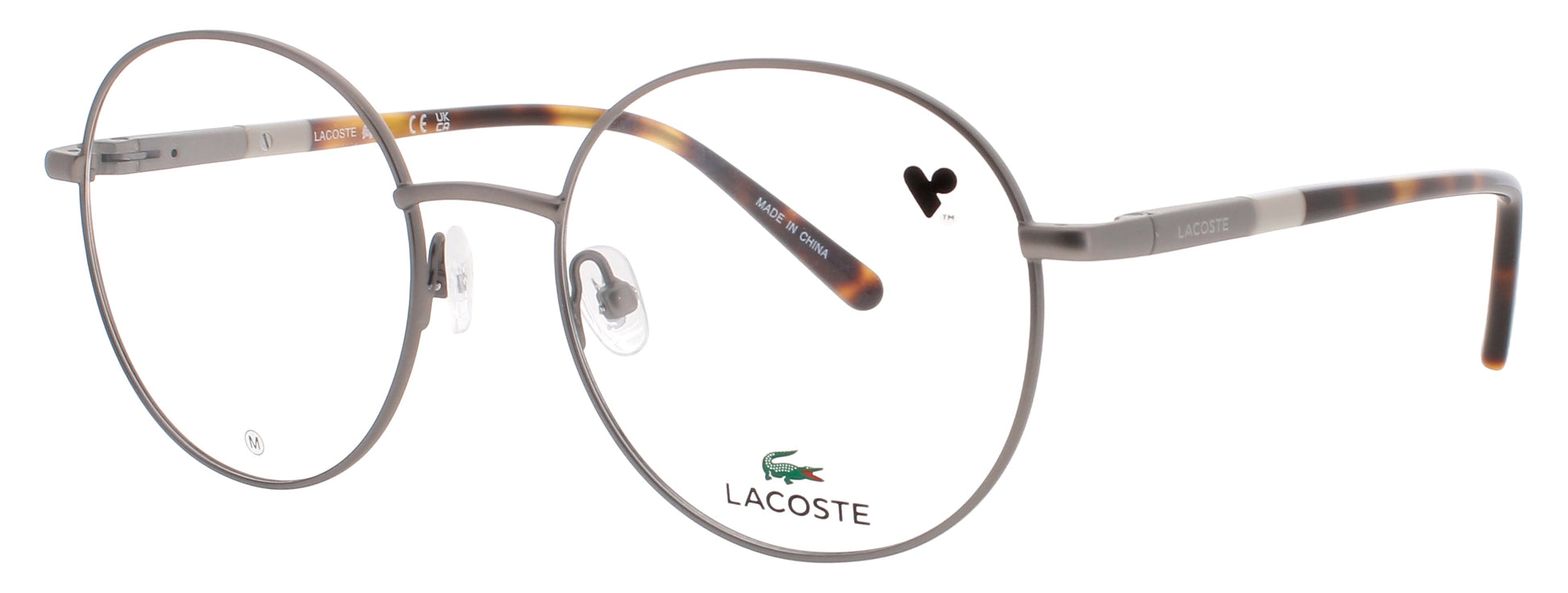 LACOSTE L2310 Frame MATTE LIGHT GUNMETAL Lens DEMO