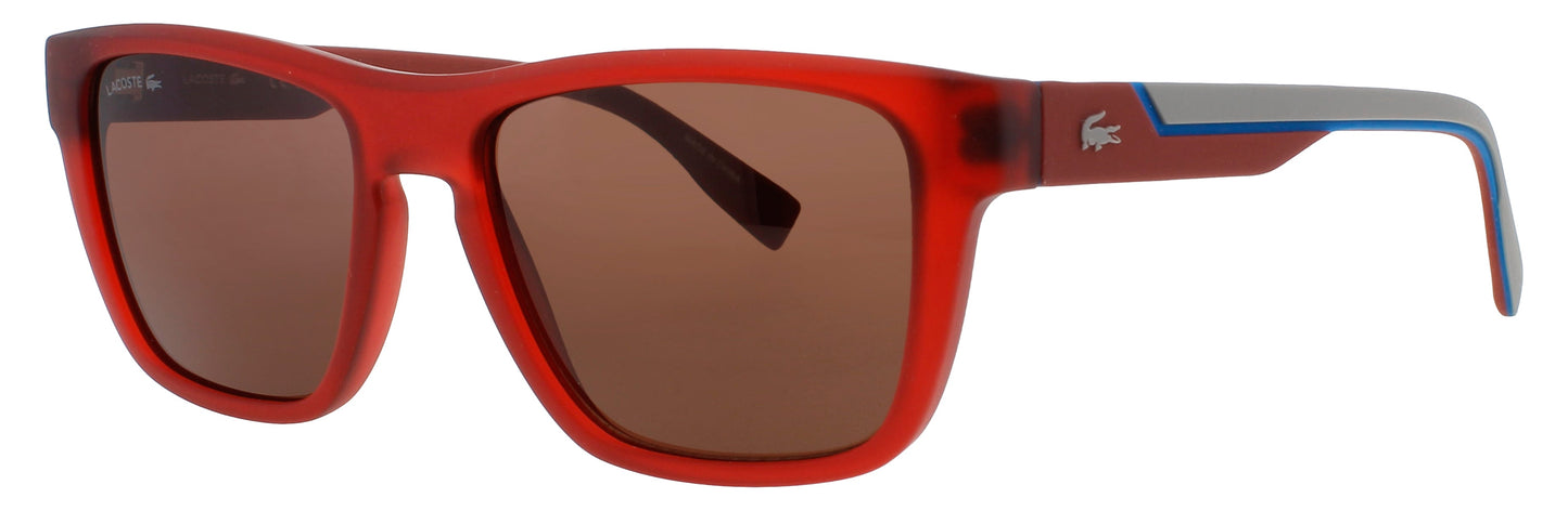 LACOSTE L6058S Frame MATTE RED Lens SMOKE