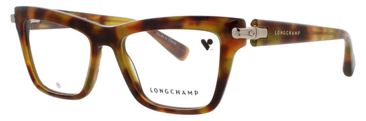 LONGCHAMP LO2766 Frame BROWN / GREEN HAVANA Lens DEMO