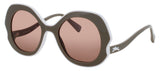 LONGCHAMP LO780S Frame KHAKI Lens BROWN