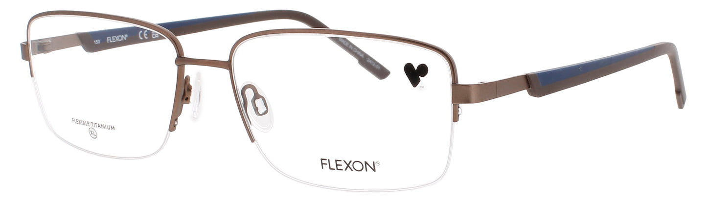 FLEXON H6084 Frame MATTE COFFEE Lens DEMO