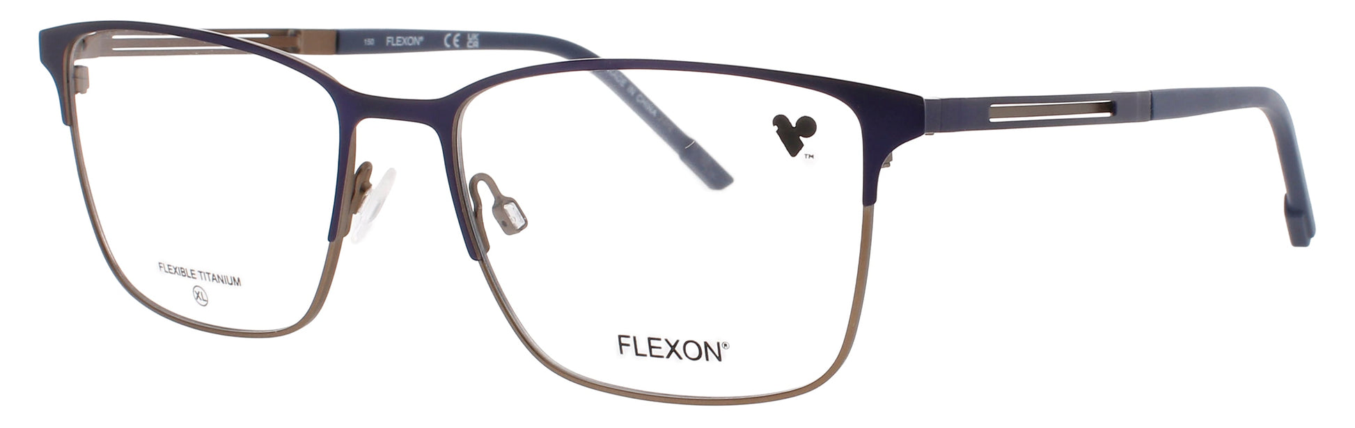 FLEXON E1160 Frame MATTE NAVY Lens DEMO