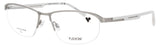 FLEXON E1158 Frame SATIN SILVER Lens DEMO