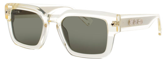 LACOSTE L6071S Frame TRANSPARENT YELLOW Lens GREEN