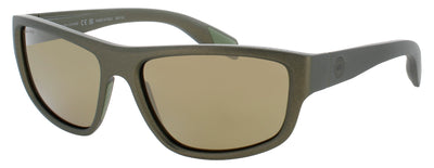 CANADA GOOSE GC25626S-SID Frame MATTE KHAKI METALIZED Lens GREEN TINT