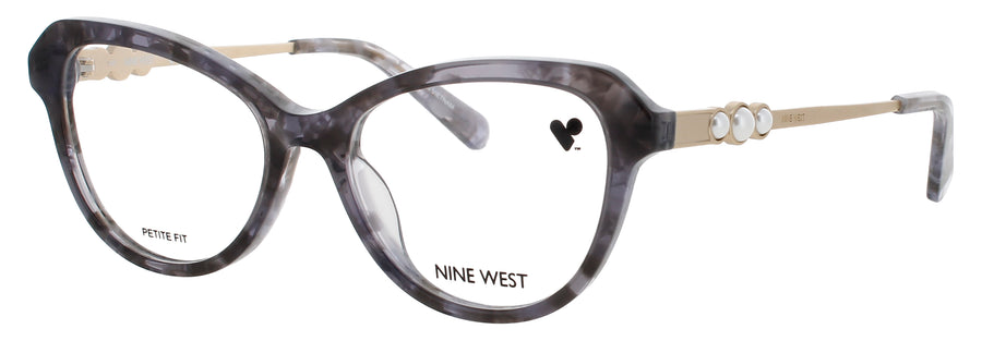NINE WEST NW5246 Frame SMOKE HORN Lens DEMO
