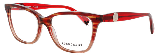 LONGCHAMP LO2744-N Frame TEXTURED RED Lens DEMO