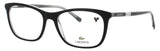 LACOSTE L2885 N Frame BLACK / CRYSTAL Lens DEMO