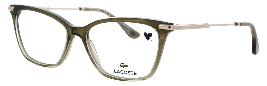 LACOSTE L2961 N Frame GRADIENT GREEN Lens DEMO