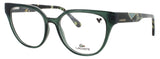 LACOSTE L2982 N Frame TRANSPARENT GREEN Lens DEMO
