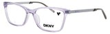 DKNY DK7013 N Frame AMETHYST CRYSTAL Lens DEMO