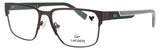 LACOSTE L2306 N Frame MATTE DARK GUNMETAL Lens DEMO