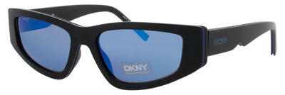 DKNY DK560S Frame BLACK/COBALT Lens BLUE MIRROR