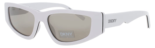 DKNY DK560S Frame WHITE Lens SILVER MIRROR