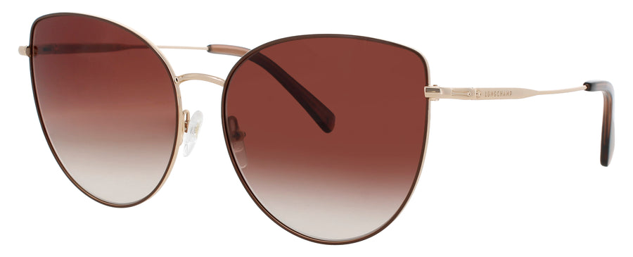 LONGCHAMP LO158S-N Frame GOLD/BEIGE Lens GRADIENT ROSE