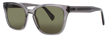 SALVATORE FERRAGAMO SF1040SCP Frame TRANSPARENT GREY Lens GREEN TINT