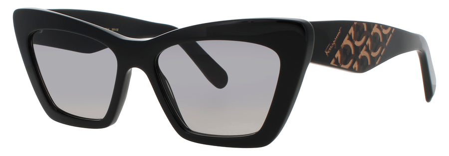 SALVATORE FERRAGAMO SF1081S Frame BLACK Lens GREY GRADIENT