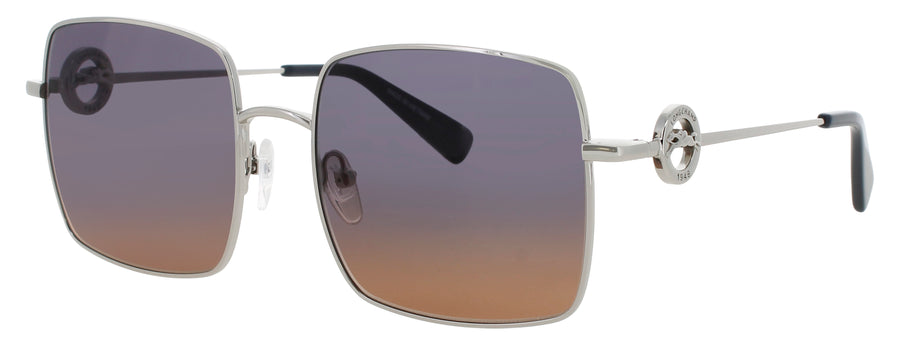 LONGCHAMP LO162S-N Frame SILVER Lens GRADIENT PETROL
