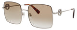 LONGCHAMP LO162S-N Frame GOLD/KHAKI Lens GRADIENT BROWN
