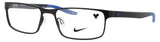 NIKE 8131 N Frame SATIN BLACK / BLUE Lens DEMO