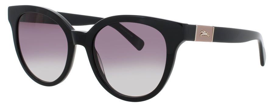 LONGCHAMP LO697S-N Frame BLACK Lens GRADIENT PURPLE