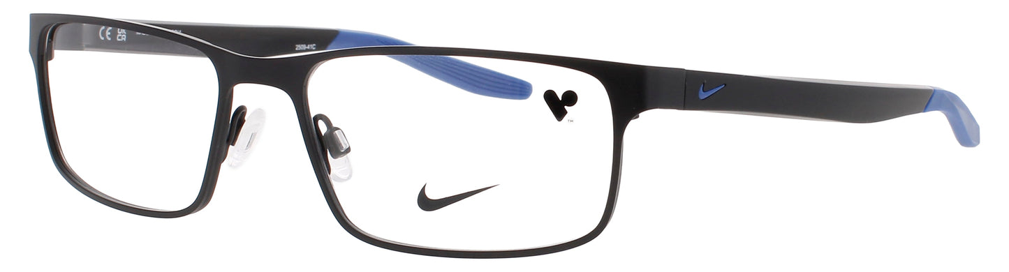 NIKE 8131 Frame SATIN BLACK/RACER BLUE Lens DEMO