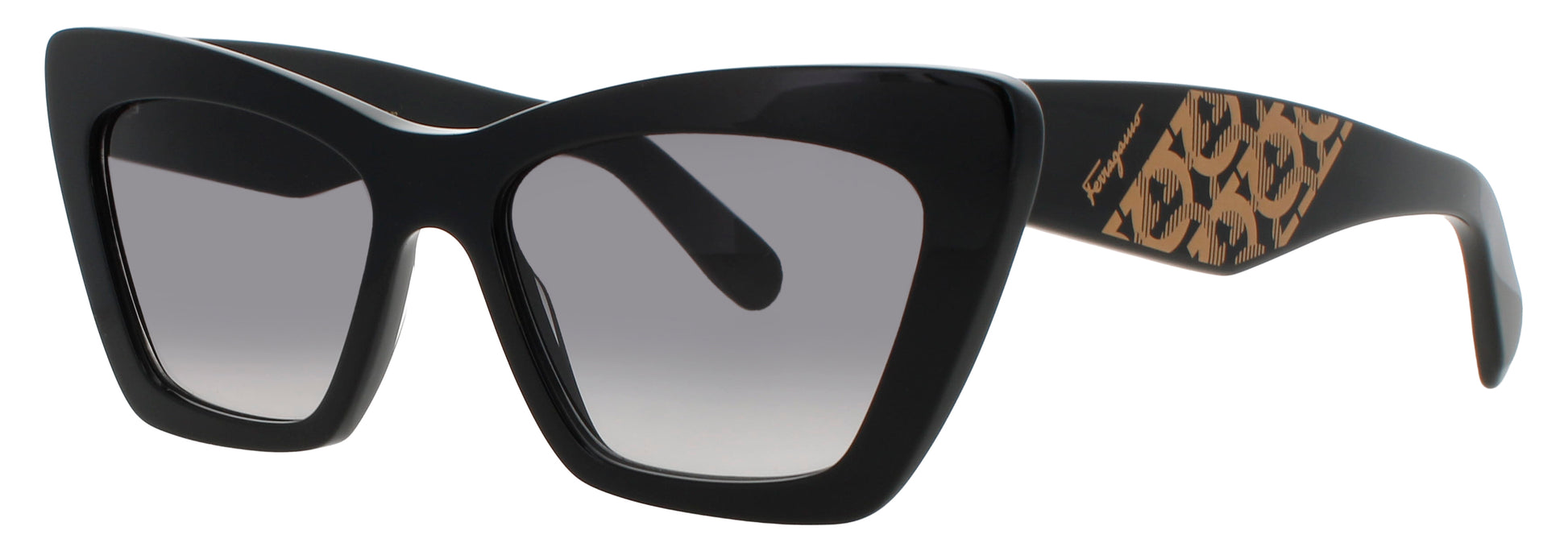 SALVATORE FERRAGAMO SF1081SCP Frame BLACK Lens GREY GRADIENT
