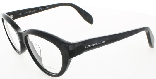 ALEXANDER MCQUEEN AM0045OA Frame GREY GREY Lens DEMO