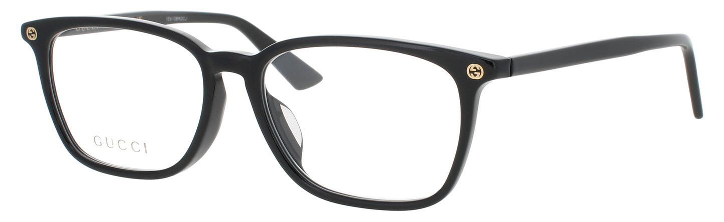 GUCCI GG0156OA Frame BLACK Lens DEMO