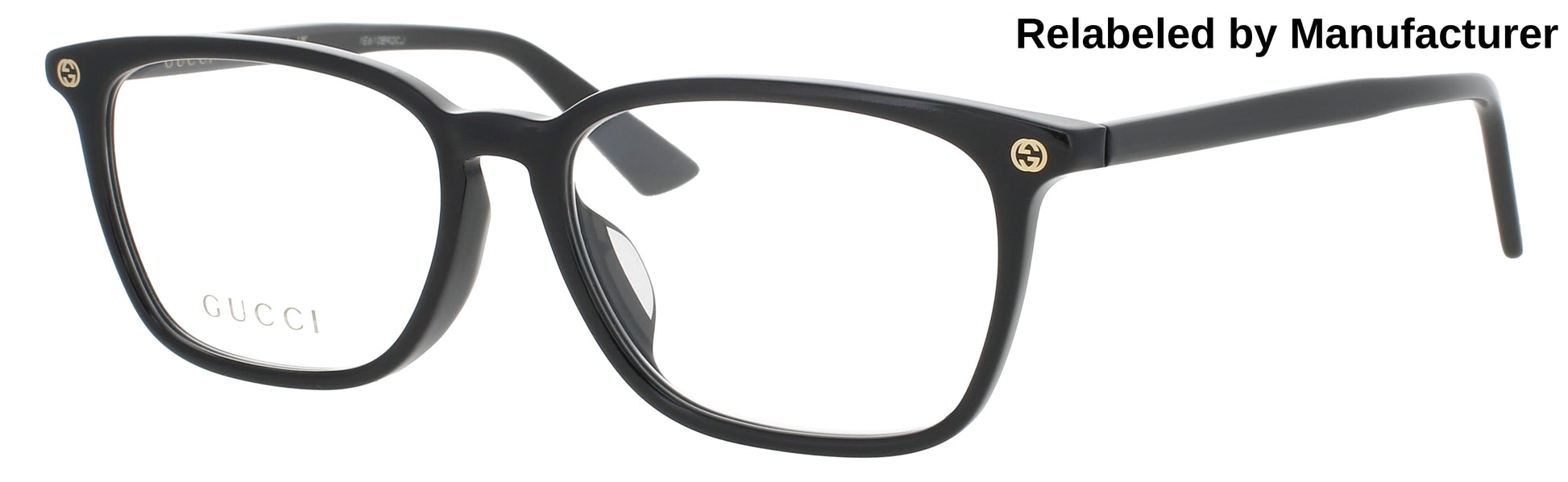 GUCCI GG0156OA Frame BLACK Lens DEMO