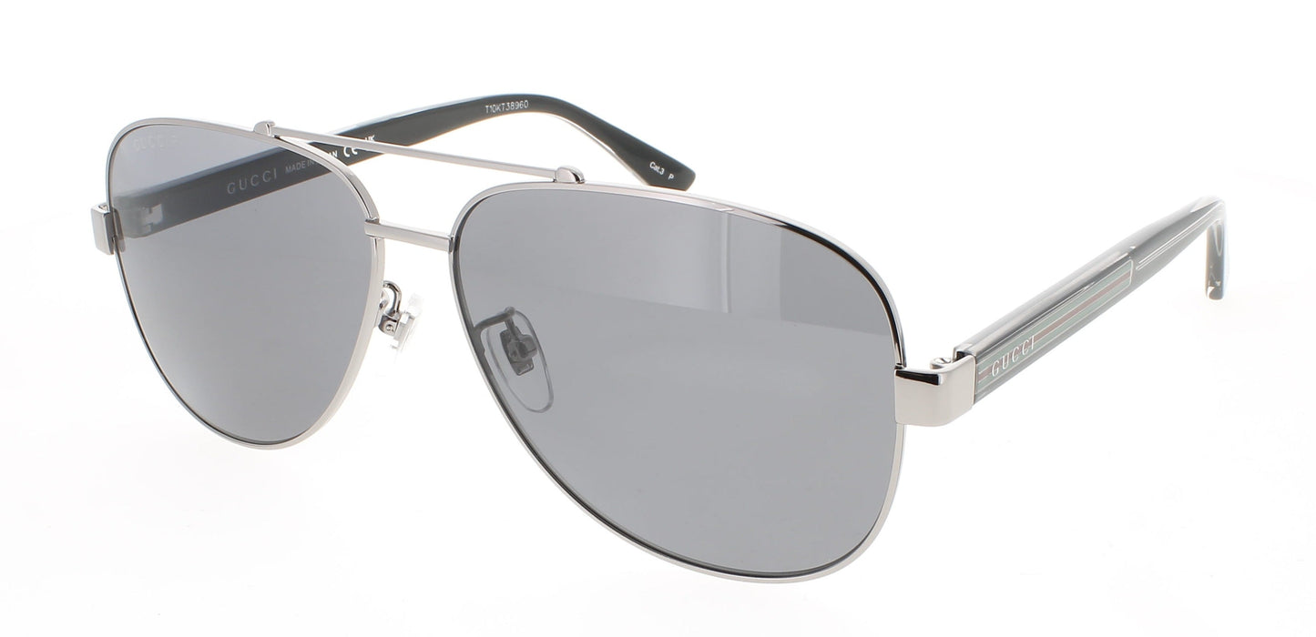 GUCCI GG0528S Frame RUTHENIUM Lens GREY