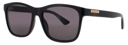 GUCCI GG0746S Frame BLACK/GOLD Lens GREY