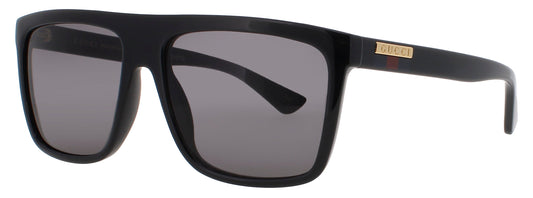 GUCCI GG0748S Frame BLACK/GOLD Lens GREY