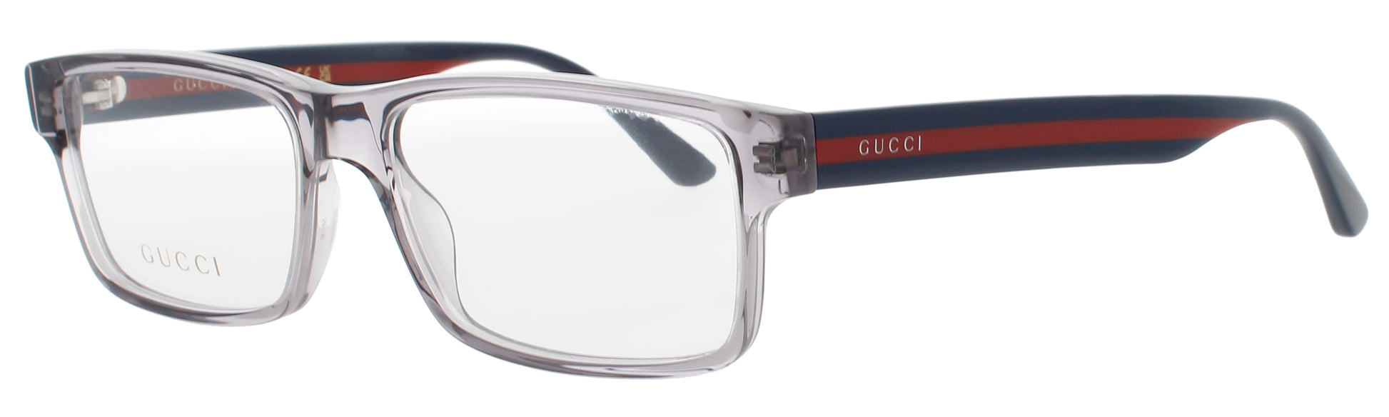 GUCCI GG0752O Frame TRANSPARENT/GREY/BLUE/RED Lens DEMO