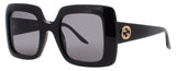 GUCCI GG0896S Frame BLACK/GOLD Lens GREY