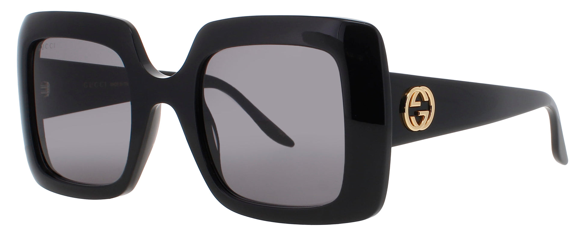 GUCCI GG0896S Frame BLACK/GOLD Lens GREY