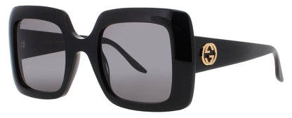 GUCCI GG0896S Frame BLACK/GOLD Lens GREY