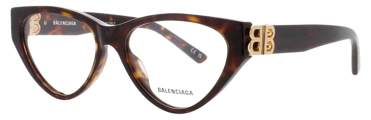 BALENCIAGA BB0172O Frame BROWN Lens DEMO