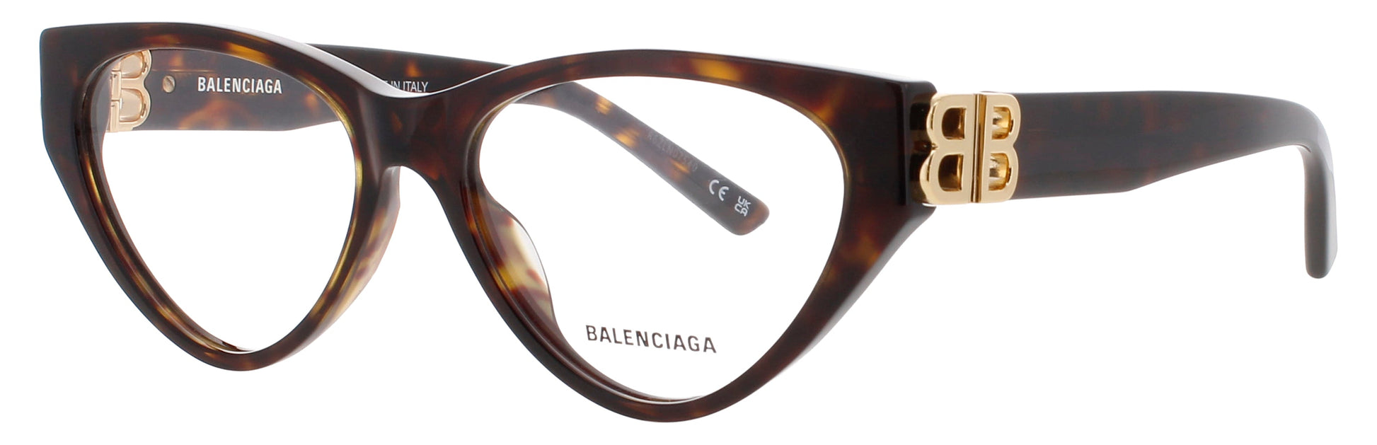 BALENCIAGA BB0172O Frame BROWN Lens DEMO