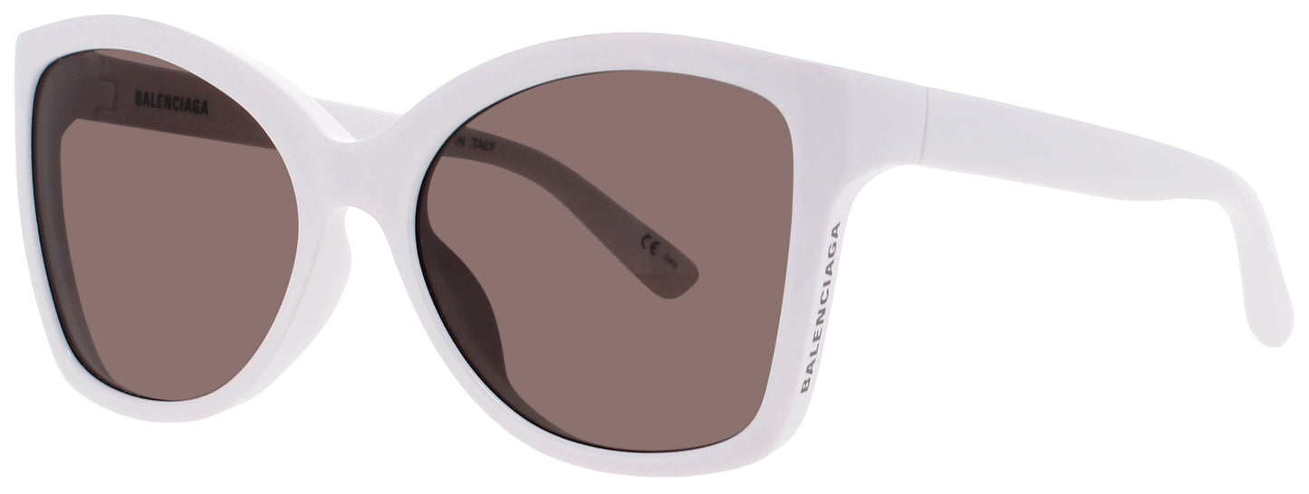 BALENCIAGA BB0150S Frame WHITE Lens GREY
