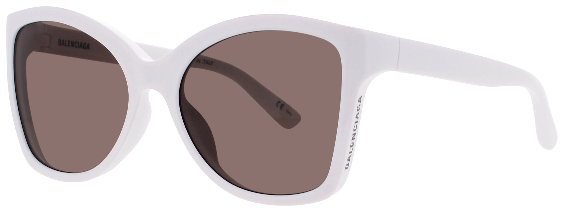BALENCIAGA BB0150S Frame WHITE Lens GREY